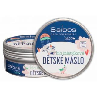 Saloos šlehané bio měsíčkové dětské máslo, BIO - 150 ml