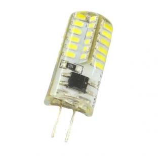 LED žárovka G4 3W 220V teplá bílá (LED žárovka s paticí G4 48*SMD 3014)