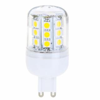 LED žárovka G9 4W 27 SMD 5050 bílá teplá (LED žárovka s paticí G9 4W 27* SMD 5050)