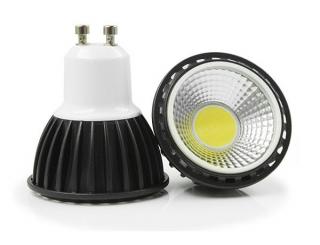 LED žárovka GU10 COB 4W čistá bílá  (LED žárovka s paticí GU10 4W)