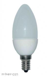 LED žárovka, svíčka, 8W, E14, 3000K, 720lm (LED žárovka E14, teplá bílá)