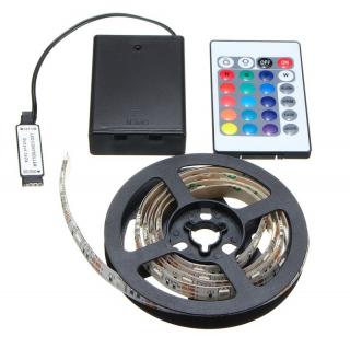 Light B3541 LED pásek na baterii RGB 1 metr (LED pásek RGB 1 metr napájení z baterie na DO)