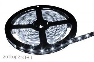 Light LED pásek 3528 60LED/m IP20 4.8W/m čistá bílá, 5m (LED pásek SMD 3528 24W 5 metrů)