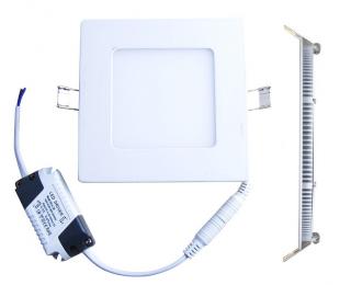 Light PP1201 -Vestavné svítidlo čistá bílá 12W 230V (LED světlo k vestavbě do podhledu 12W)