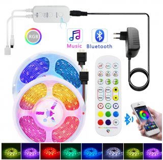 Light S5105/B LED pásek RGB 10 metrů Bluetooth Music (LED pásek multicolor 10 metrů komplet )