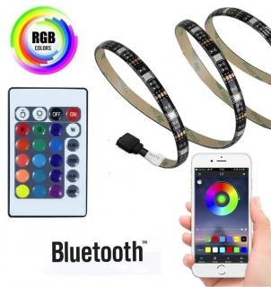 Light USB5533B/24 LED pásek USB RGB, 3metry Bluetooth + dálkový ovladač (LED pásek RGB 3 metry s USB a Bluetooth)