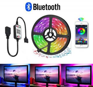 Light USB5535B LED pásek RGB 5V USB 5 metrů Bluetooth  (LED pásek RGB 5 metrů s USB a Bluetooth)