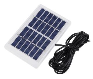 Přenosný solární panel 1,2W  (Praktická solární nabíječka )