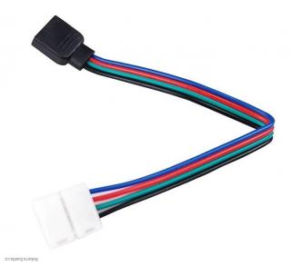 Propojovací konektor k LED páskům RGB, SMD5050 a SMD3528 nepájivý