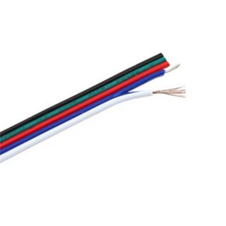 RGBW kabel pro LED pásky, 5 x 0,3 mm2 -1m (Kabel k spojení LED pásků RGBW, RGBWW)