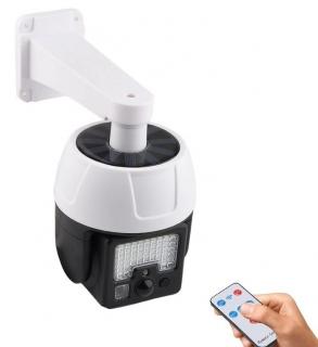 S44 Solární atrapa kamery s PIR čidlem (Solární LED světlo s PIR čidlem)