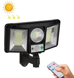 Solar 137 Zahradní lampa s pohybovým čidlem 137x LED (Solární LED světlo s PIR čidlem)