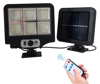 Solar 20/120 Solární LED reflektor 120 LED  (Solární LED světlo s PIR čidlem)