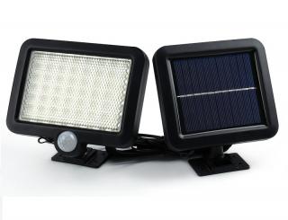 Solar 52/2 Zahradní světlo s pohybovým čidlem 56 LED set 2 kusů (Solární LED světlo s PIR čidlem)