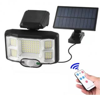 Solar 66/S/2 Zahradní světlo s pohybovým čidlem 66 LED set 2 kusů (Solární LED světlo s PIR čidlem)