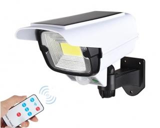 Solar K18 Zahradní světlo s pohybovým čidlem 18 LED COB (Solární LED světlo s PIR čidlem)