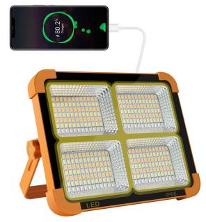 Solar P336 Solární osvětlení přenosné s USB 336 LED (Solární multifunkční zařízení)