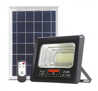 Solární halogen 200W s dálkovým ovladačem (Solární reflektor )
