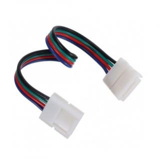 Spojovací konektor k LED páskům RGB, SMD5050 a SMD3528 nepájivý
