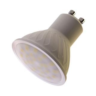 Žárovka LED GU10 7W bílá  (LED žárovka s paticí GU10 7W)