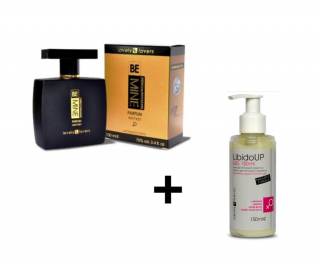 Akční sada Lovely Lovers pro  ženy parfém + gel