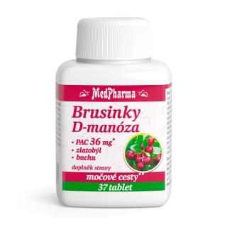 MedPharma Brusinky D-manóza 37 tbl