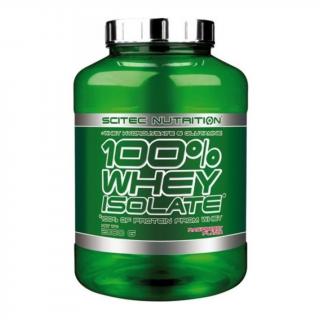 Scitec Nutrition 100% Whey ISOLATE 2000 g Příchuť: Bílá čokoláda/Jahoda