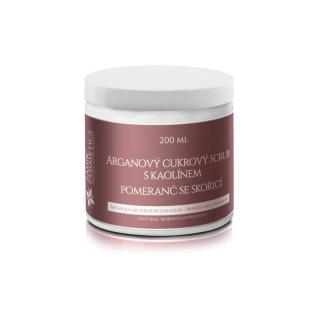Zahir cosmetics Arganový cukrový scrub s kaolínem 200 ml
