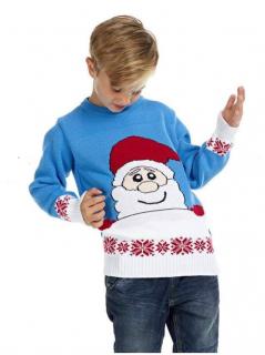 Dětský vánoční svetr Santa