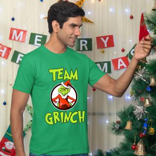 Grinch team vánoční tričko pro celou rodinu