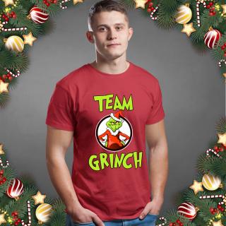 Grinch team vánoční tričko pro celou rodinu