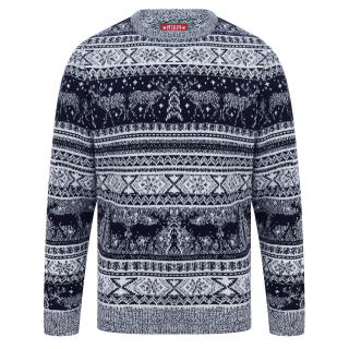 Pánský svetr s norským vzorem