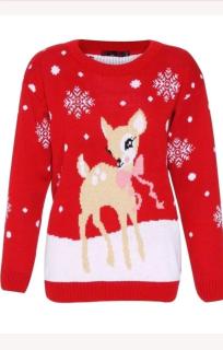 Vánoční svetr Bambi