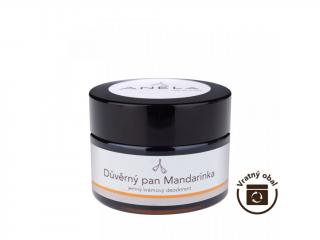 ANELA Důvěrný pan Mandarinka - jemný krémový deodorant 30 ml