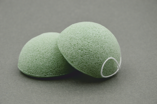 Konjac Obličejová houba - Aloe vera Polokoule