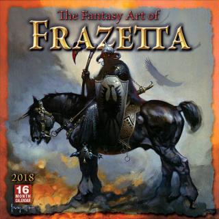 FANTASY ART OF FRANK FRAZETTA - 2018 CALENDAR (Frank Frazetta)