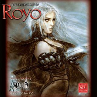FANTASY ART OF ROYO - OFFICIAL 2021 CALENDAR (Luis Royo  Romulo Royo)