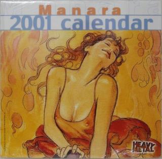 MANARA 2001 CALENDAR (Milo Manara)
