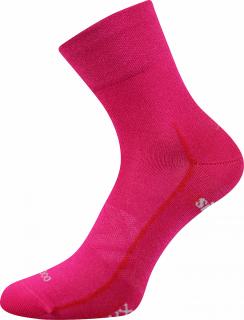 BAMBUSOVÉ ponožky pro dospělé - 6 barev 35-38, růžová magenta