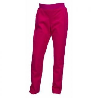 Dámské ZATEPLENÉ softshellové kalhoty - LEGÍNY - 4 BARVY L, růžová