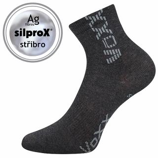 Dětské ponožky Voxx ADVENTURIK - tmavě šedé melírované 20-24