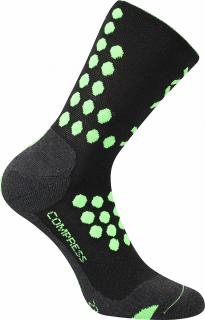 Kompresní ponožky Voxx Finish - 5 barev 35-38, černá