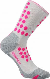 Kompresní ponožky Voxx Finish - 5 barev 39-42, bílá