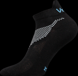 Sportovní ponožky pro dospělé Voxx IRIS - 6 barev 35-38, černá
