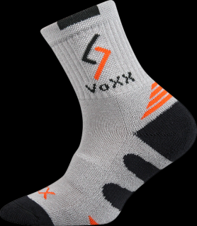 SPORTOVNÍ ponožky Voxx TRONIC pro CHLAPCE - 3 BARVY 20-24, světle šedá