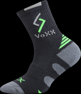SPORTOVNÍ ponožky Voxx TRONIC pro CHLAPCE - 3 BARVY 20-24, tmavě šedá