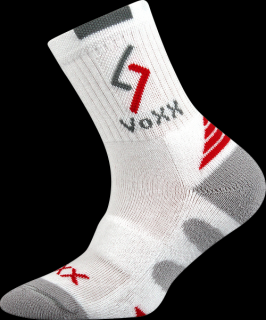 SPORTOVNÍ ponožky Voxx TRONIC pro DÍVKY - 3 BARVY 25-29, bílá