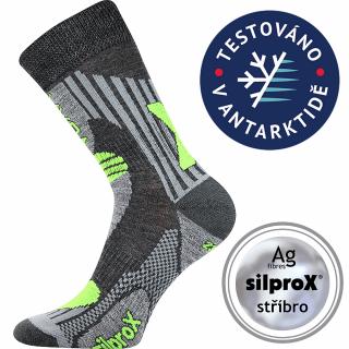 Zimní ponožky Voxx VISION s MERINEM -3 barvy 35-38, šedá