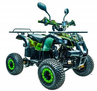 Dětská čtyřkolka Toronto 2025 125cc H1G7-zelený maskáč  Hydraulické brzdy-model 2025