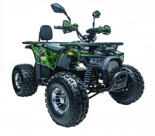 Dětská elektro čtyřkolka Piranha Transformer 1500w 60v - green CAMO  MAX Výbava